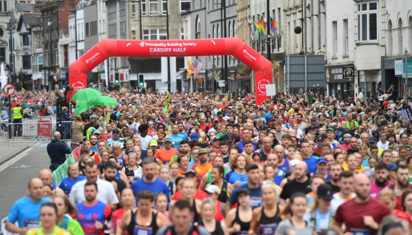 Alex Hearn ran the Cardiff Half Marathon on Sunday 6th October