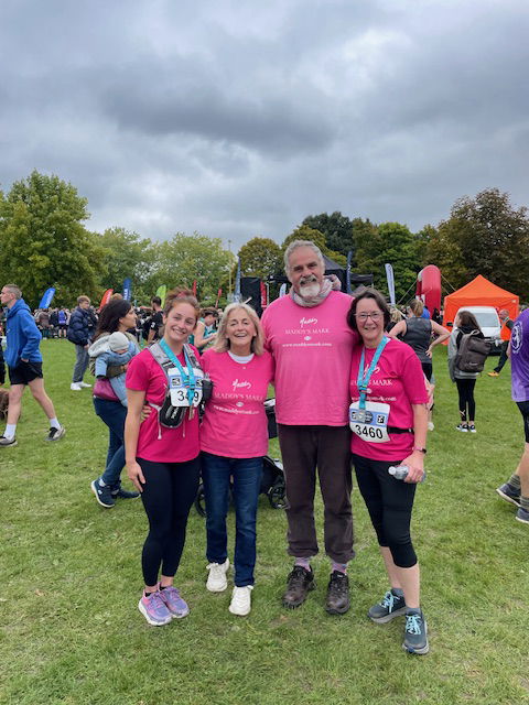 Frances Burdock's ran her first 1/2 Marathon on 6th October