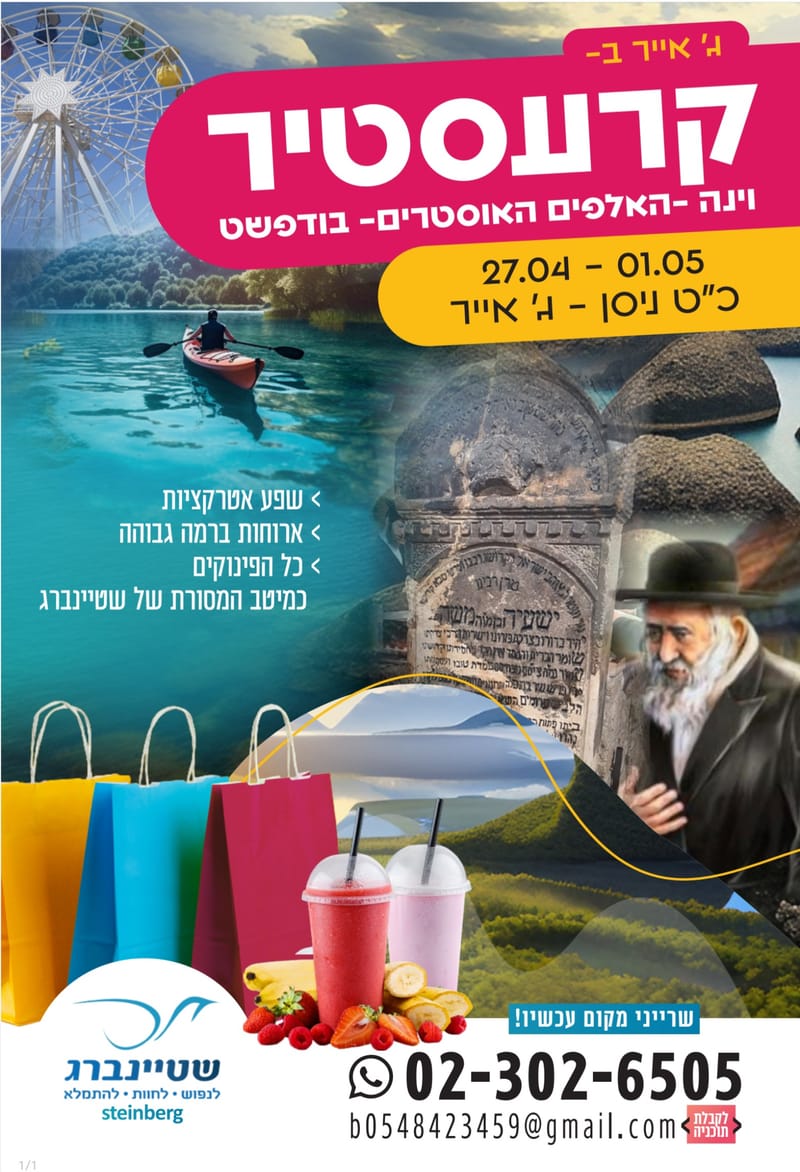 קרעסטיר - האלפים האוסטרים - וינה - בודפשט