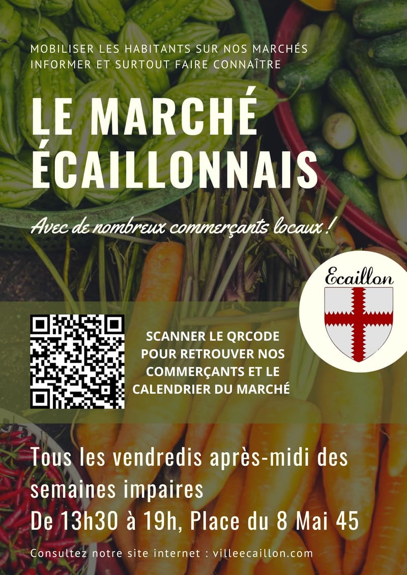 Le marché écaillonnais