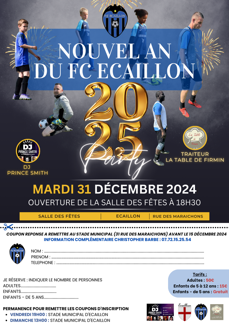 Le nouvel an du FC Ecaillon