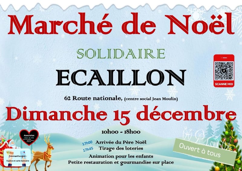 Le marché de Noël d'Ecaillon