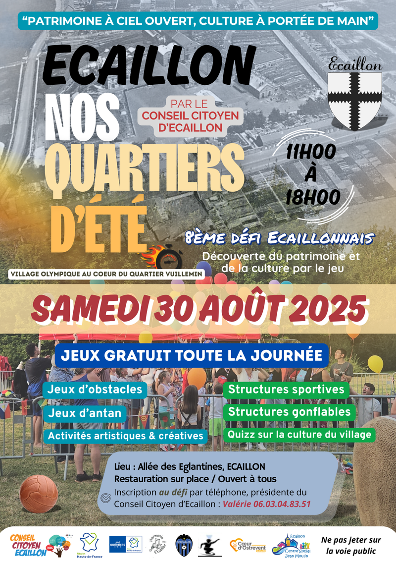 Les quartiers d'été 2025