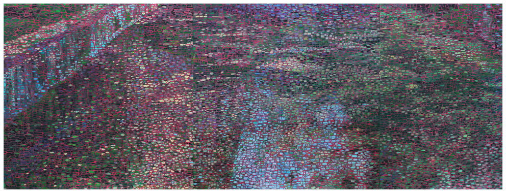Reflections on the water, Acrylic on canvas, triptych, 3x80x80cm, private collection