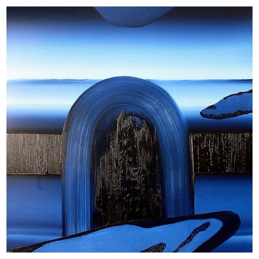 Gate 2, Oil on board, 100x100cm, private collection