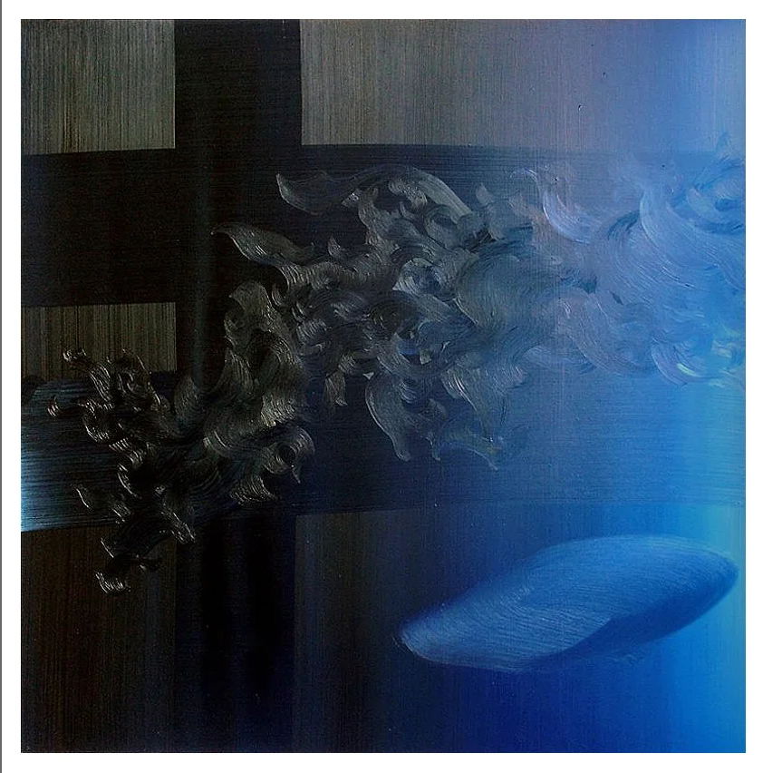 V.L.R., Oil on board, 100x100cm, private collection