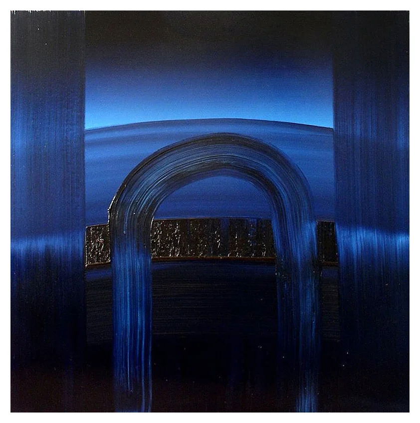 Gate 1, Oil on board, 100x100cm
