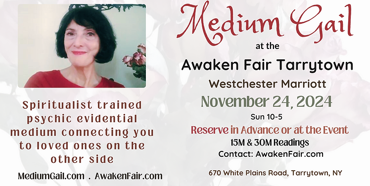 Awaken Fair Tarrytown, NY: Mediumship Readings with Gail