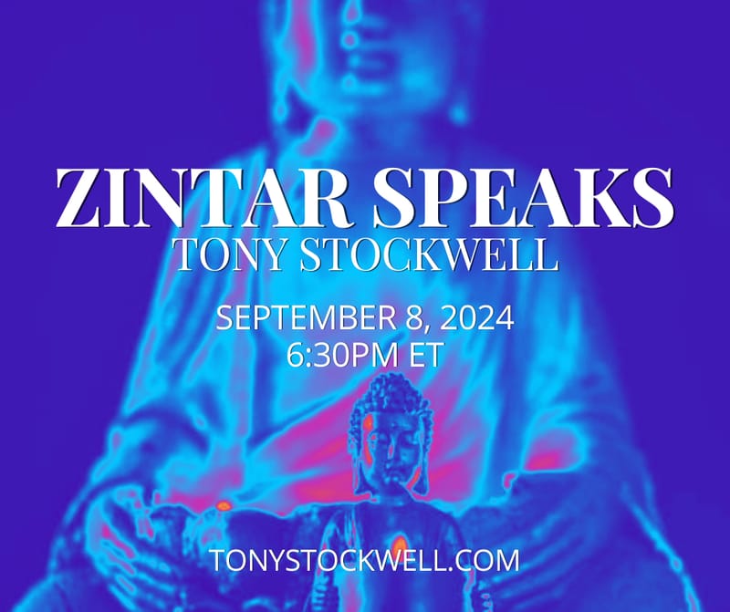 Zintar Speaks - Trance Channeling Demonstration featuring Tony Stockwell