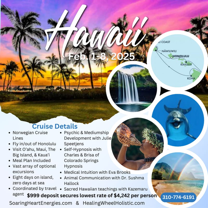 "Sol & Spirit" Psychic Mediumship Development Retreat in Hawai'i