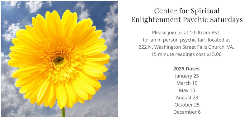 Psychic Saturdays with Eva Brooks