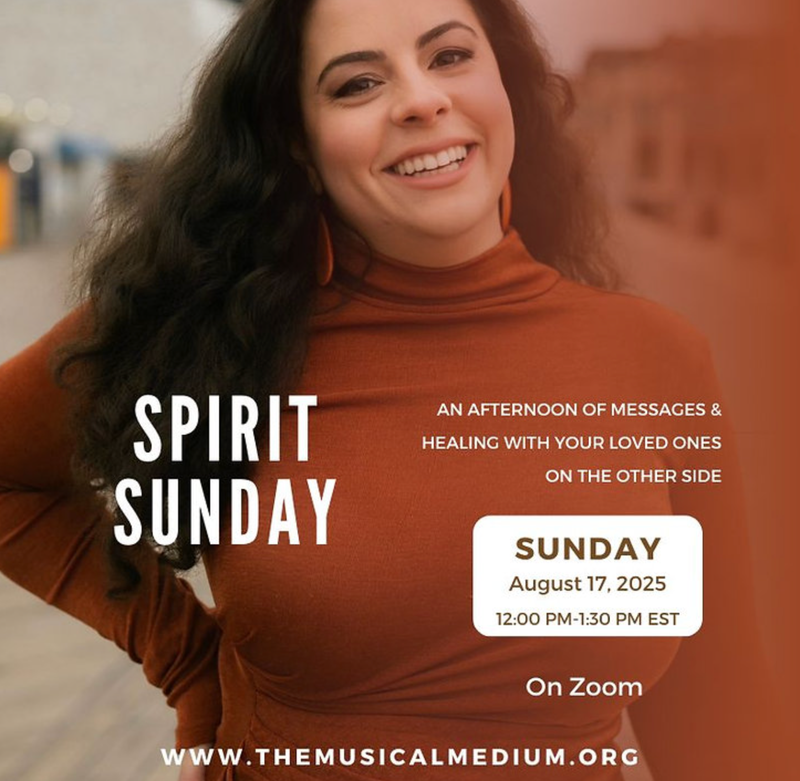 Spirit sunday - Mediumship Demonstration with Alyssa Chiarelli