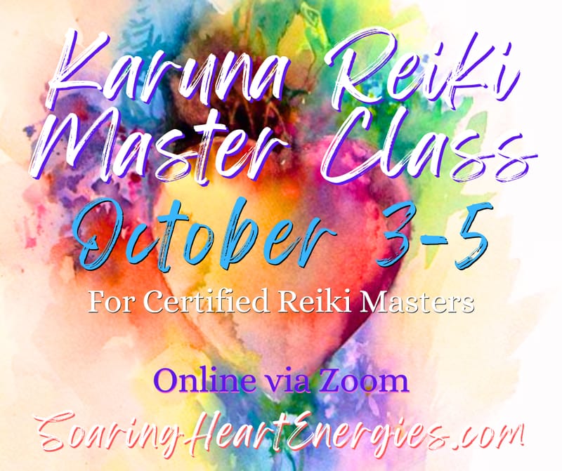 Karuna Reiki Master Teacher Certification Class with Julie Speetjens