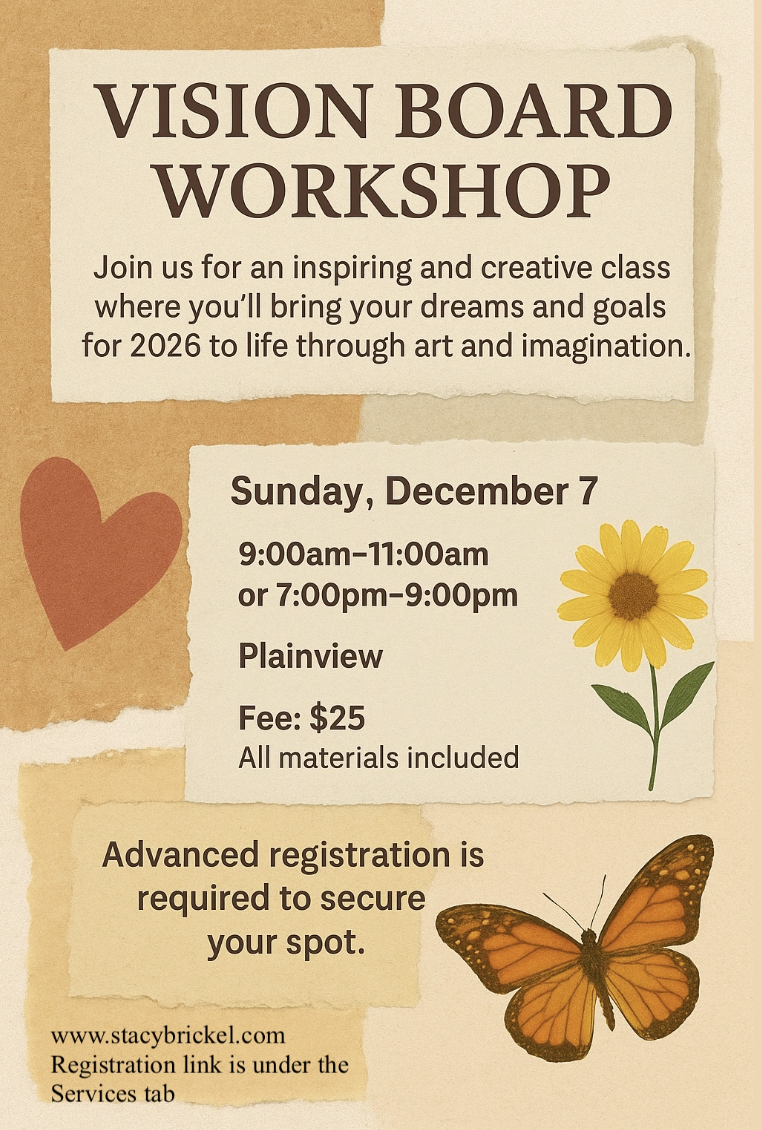 Vision Board Workshop with Stacy Brickel