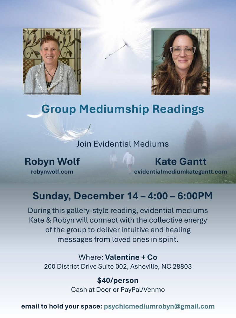 Mediumship Demonstration with Kate Gantt