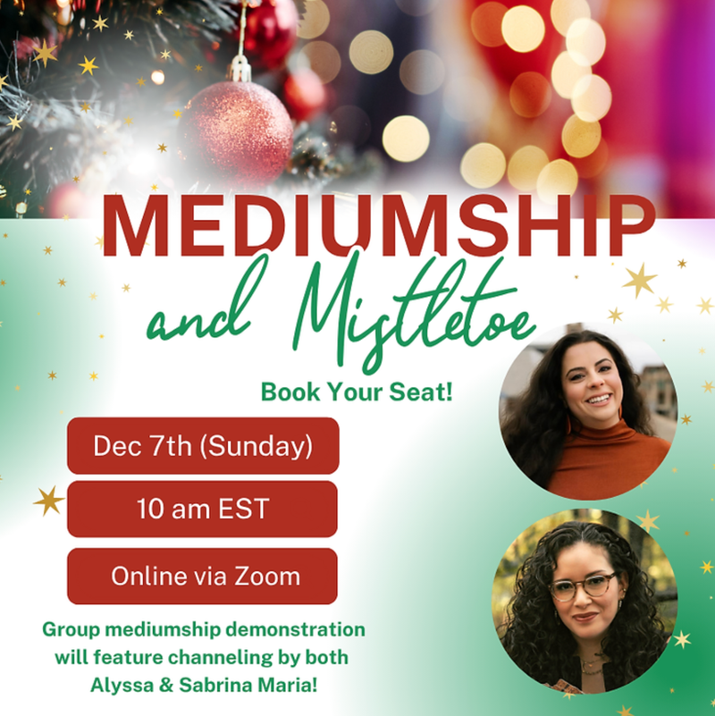 Mediumship & Mistletoe with Alyssa Chiarelli