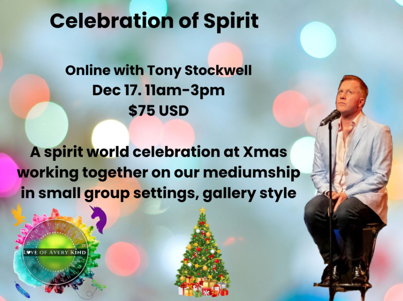 Celebration of Spirit with Tony Stockwell, Hosted by Nicole Newman