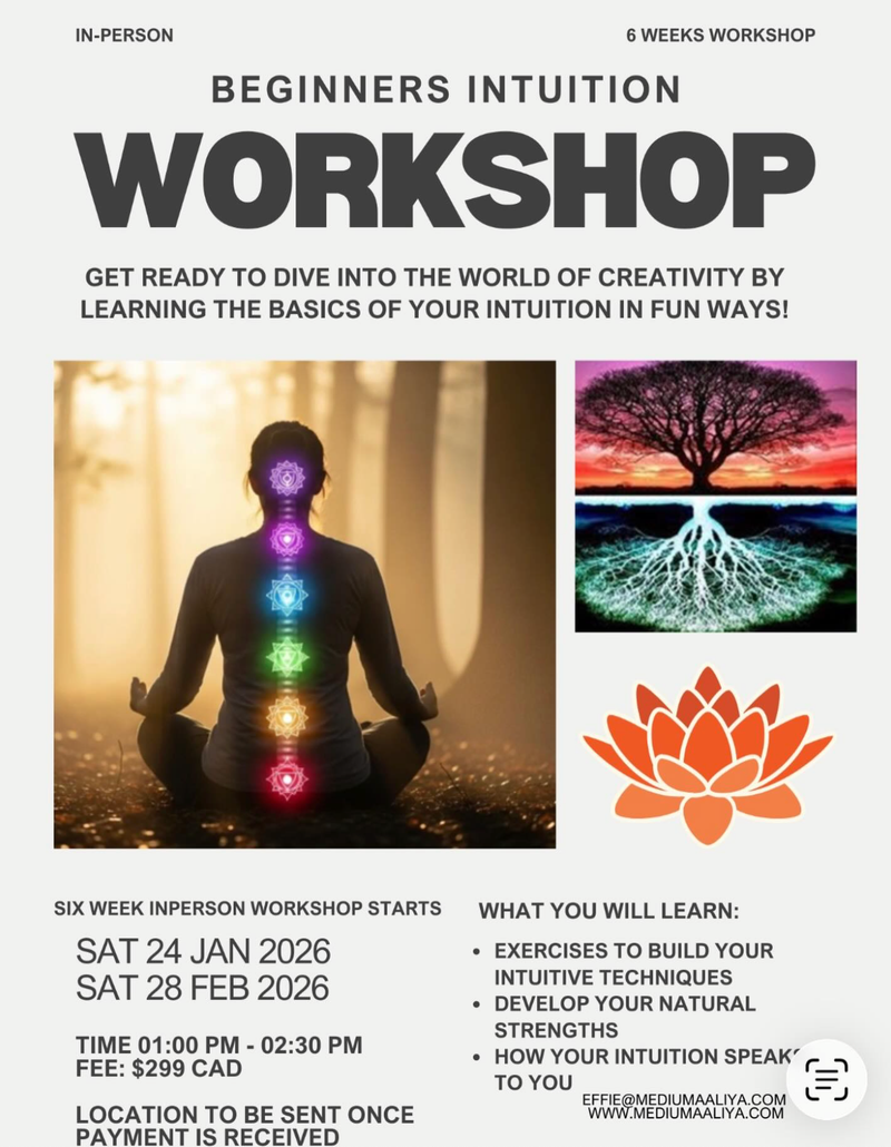 6-Wk Beginner Intuition Workshop with Effie Linke