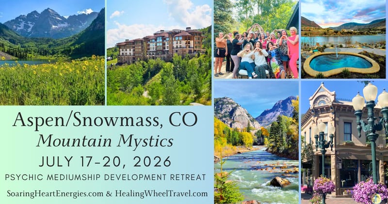 Mountain Mystics Psychic & Mediumship Dev Retreat Aspen/Snowmass with Julie Speetjens & Deb Decelle
