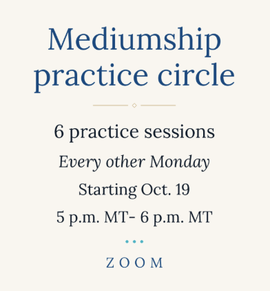 6-Wk Mediumship Development Circle with Jennifer Alsever