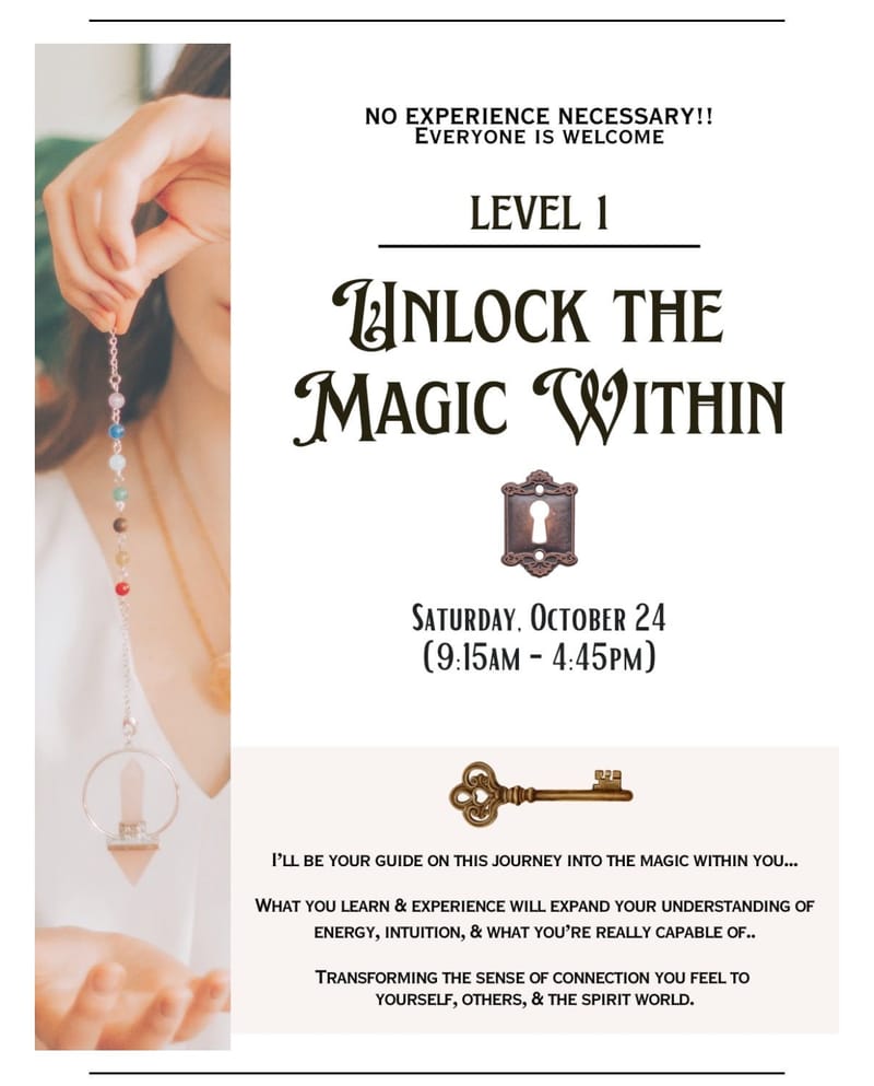 Unlock the Magic Within, Level I with Nina Joon