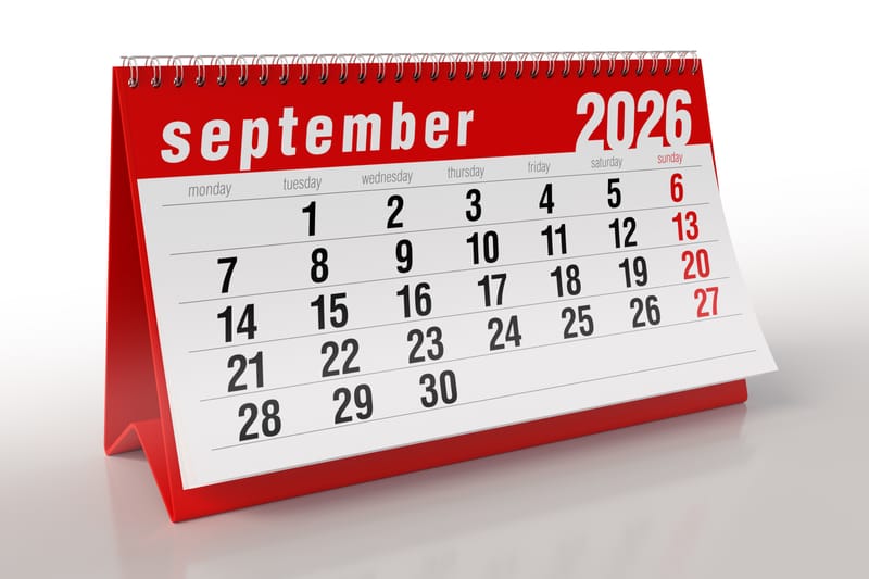 Termine 2. Halbjahr 2026