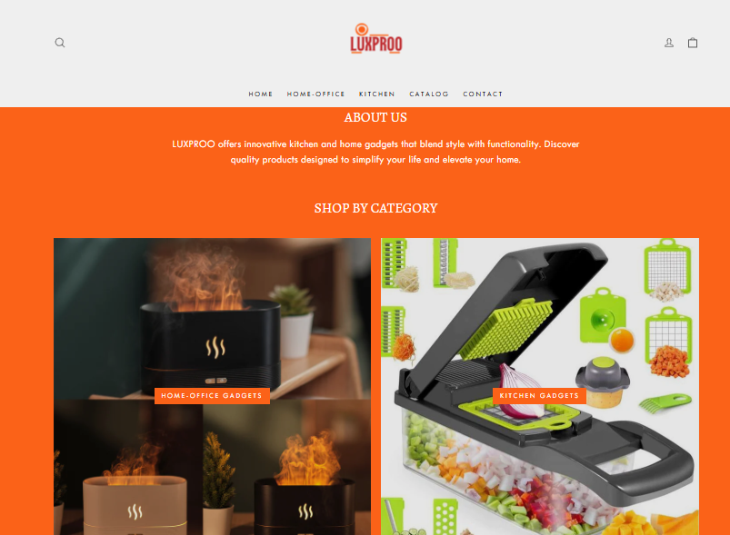 LUXPROO Store Design Project