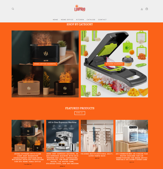 LUXPROO Store Design Project