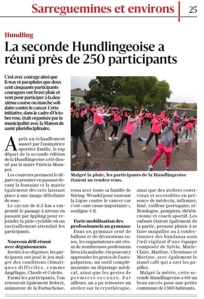 🎀 OCTOBRE ROSE À HUNDLING