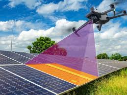 Thermographie des panneaux photovoltaïques assistée par drone