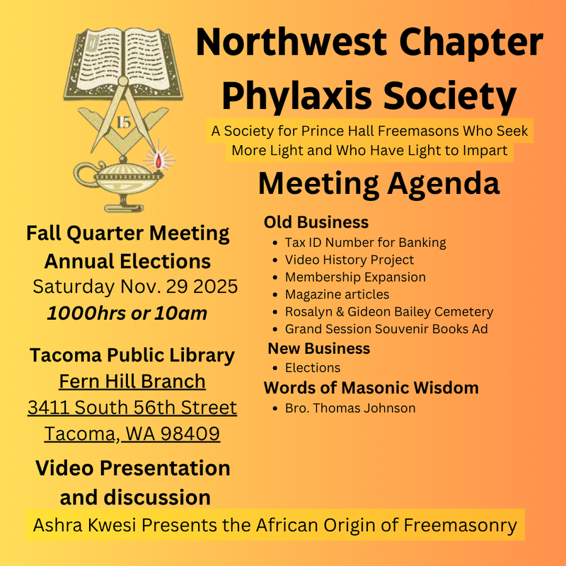 Northwest Chapter Phylaxis Society