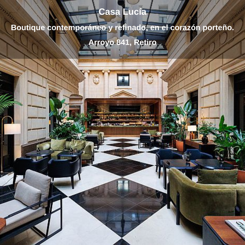 HOTELES DE LUJO DE LA CIUDAD DE BUENOS AIRES