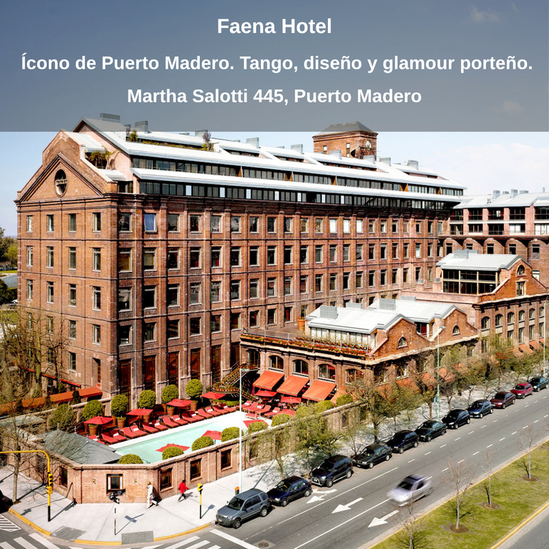 HOTELES DE LUJO DE LA CIUDAD DE BUENOS AIRES