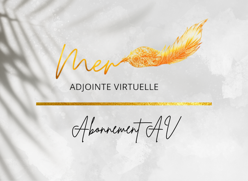 Abonnement Adjointe virtuelle