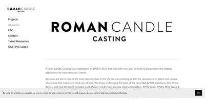 Roman Candle Casting