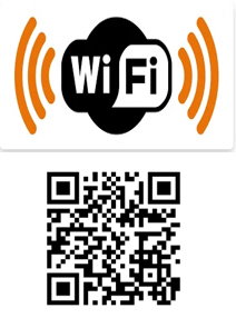 Activez la télévision et scanner le QR code pour le Wifi