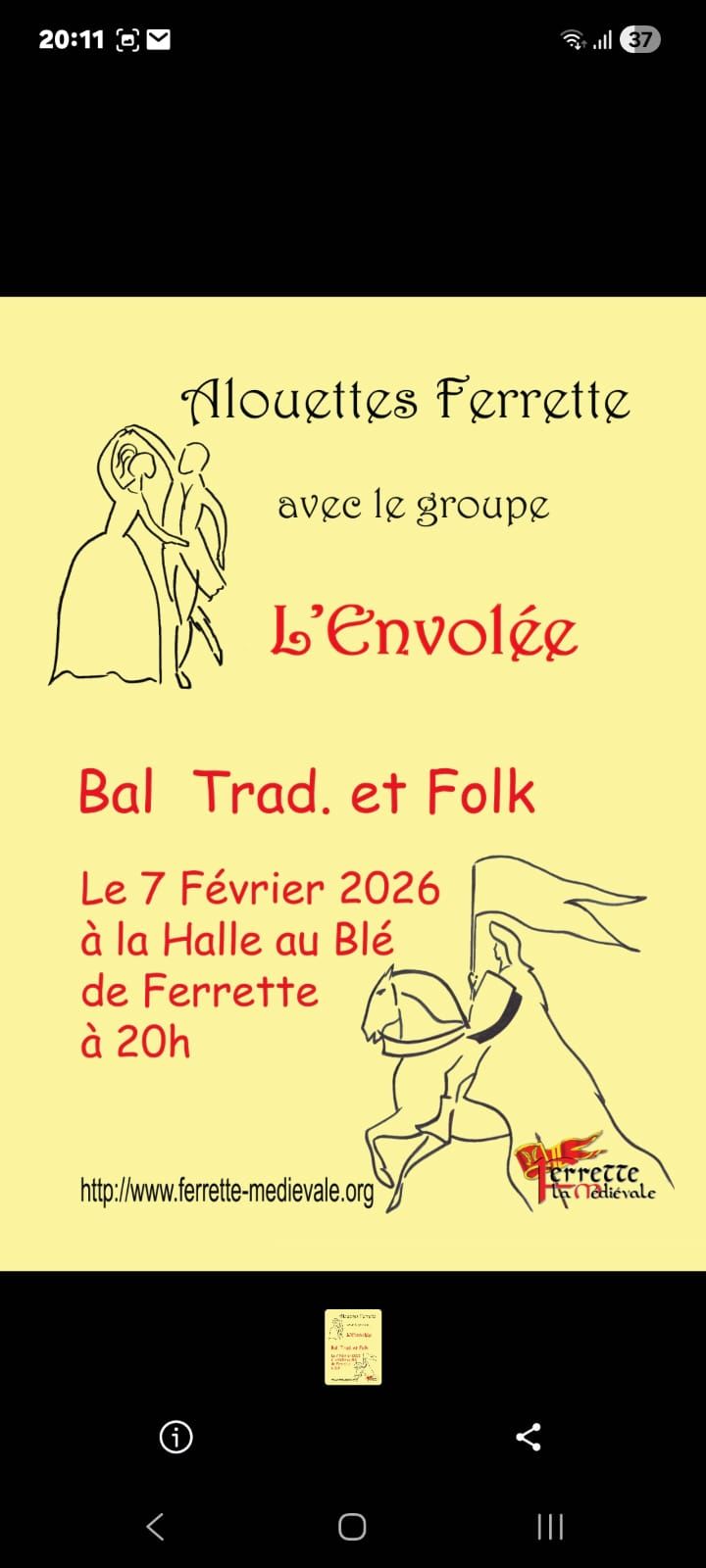 Bal folk à Ferrette