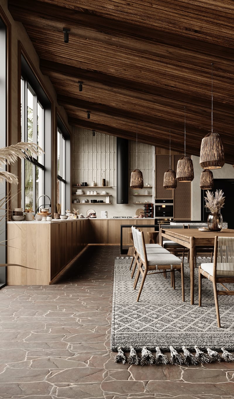 Dining area in VAPI SAPI style