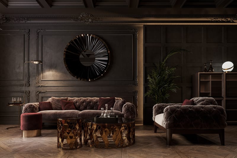 Classic Dark Apartment