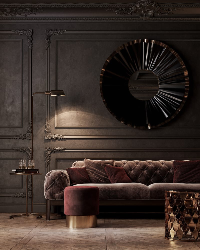 Classic Dark Apartment