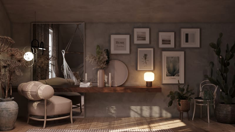 Chocolate Ethnic Bedroom