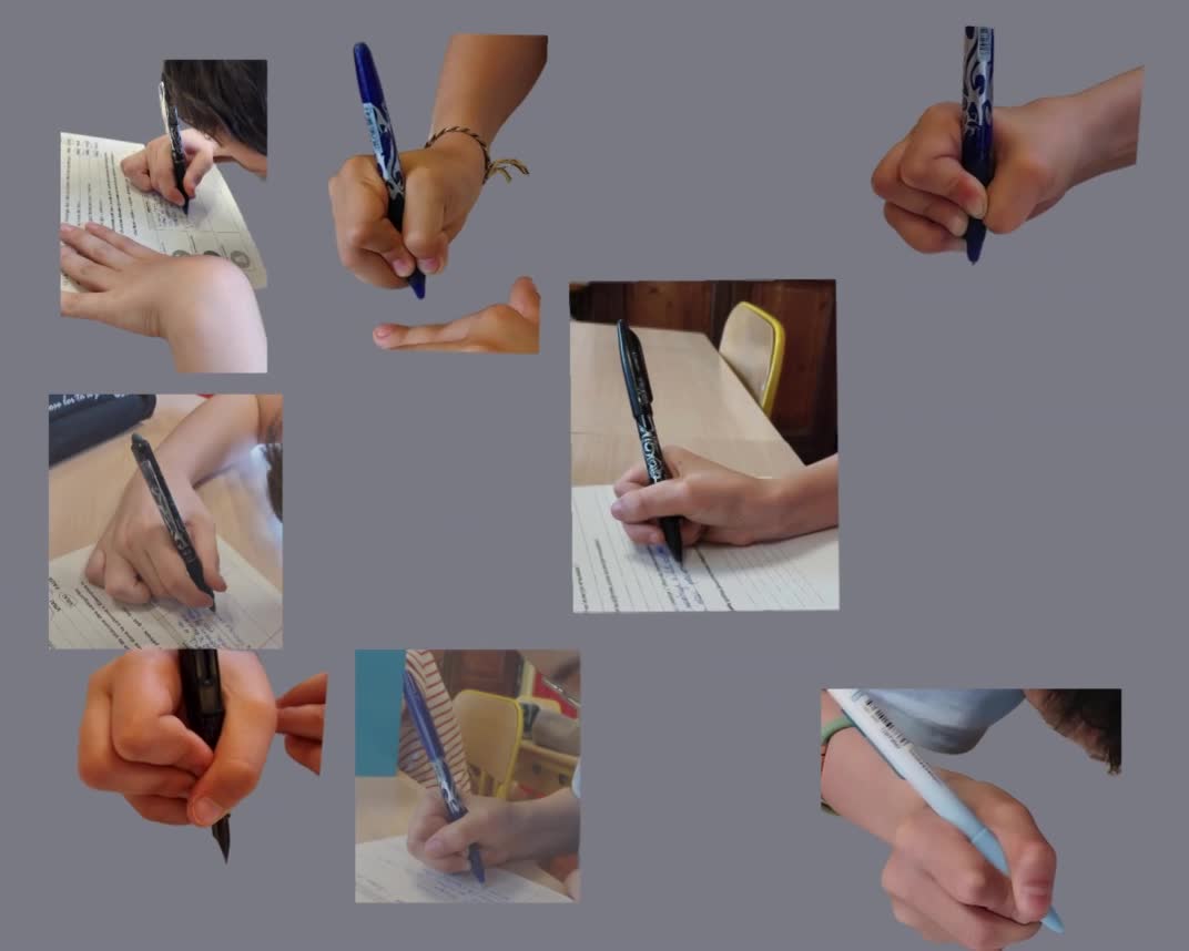 Quand les tenues de stylo sont à travailler...