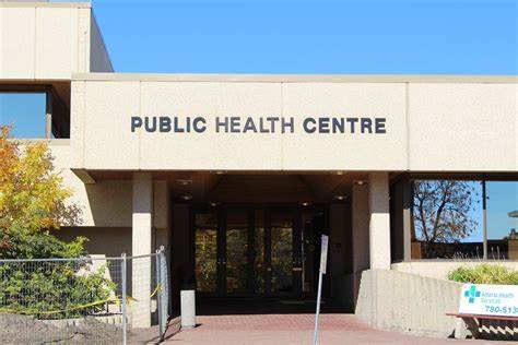 a building with a sign on the front