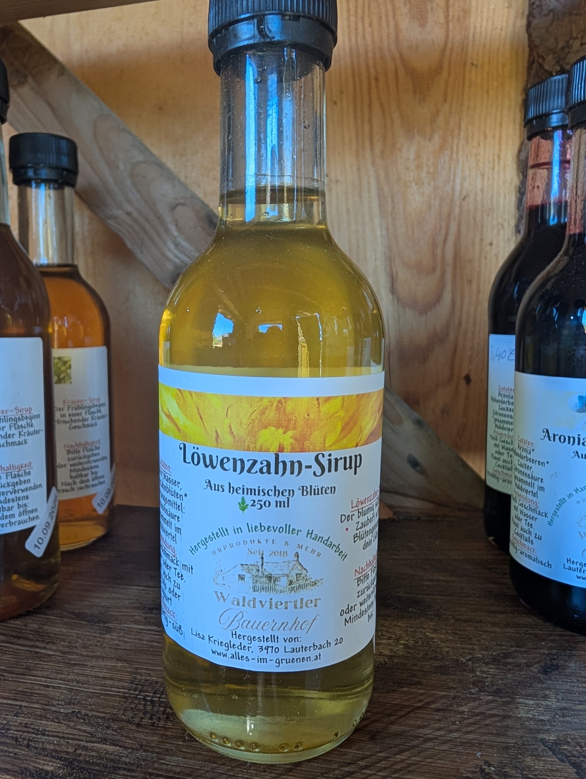 Löwenzahnsirup