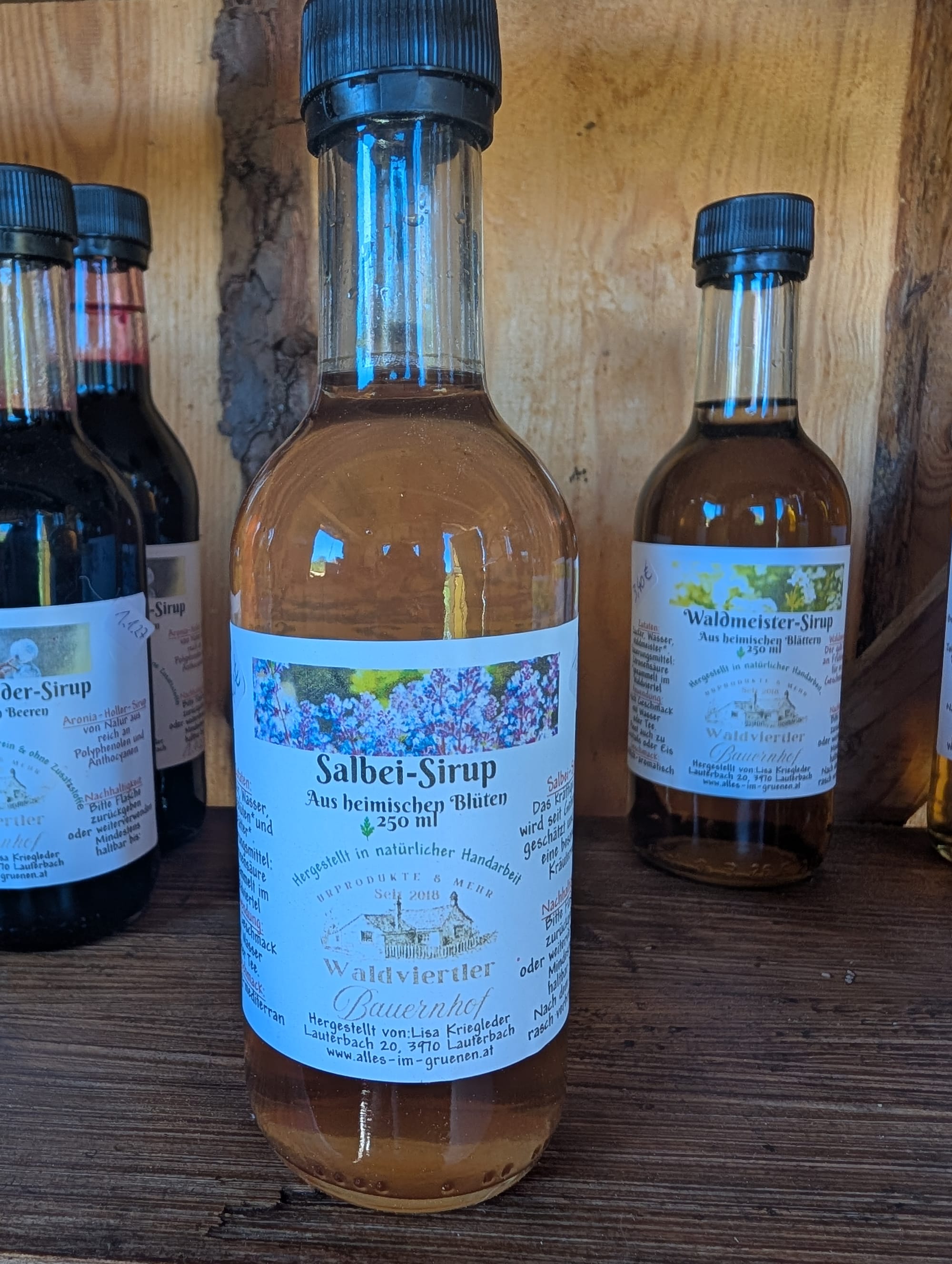 Salbeiblütensirup