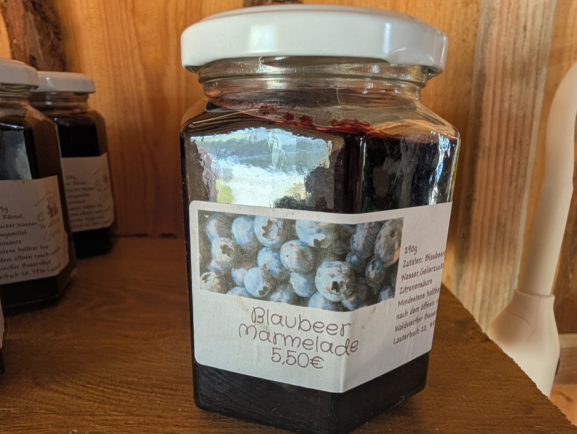 Blaubeermarmelade