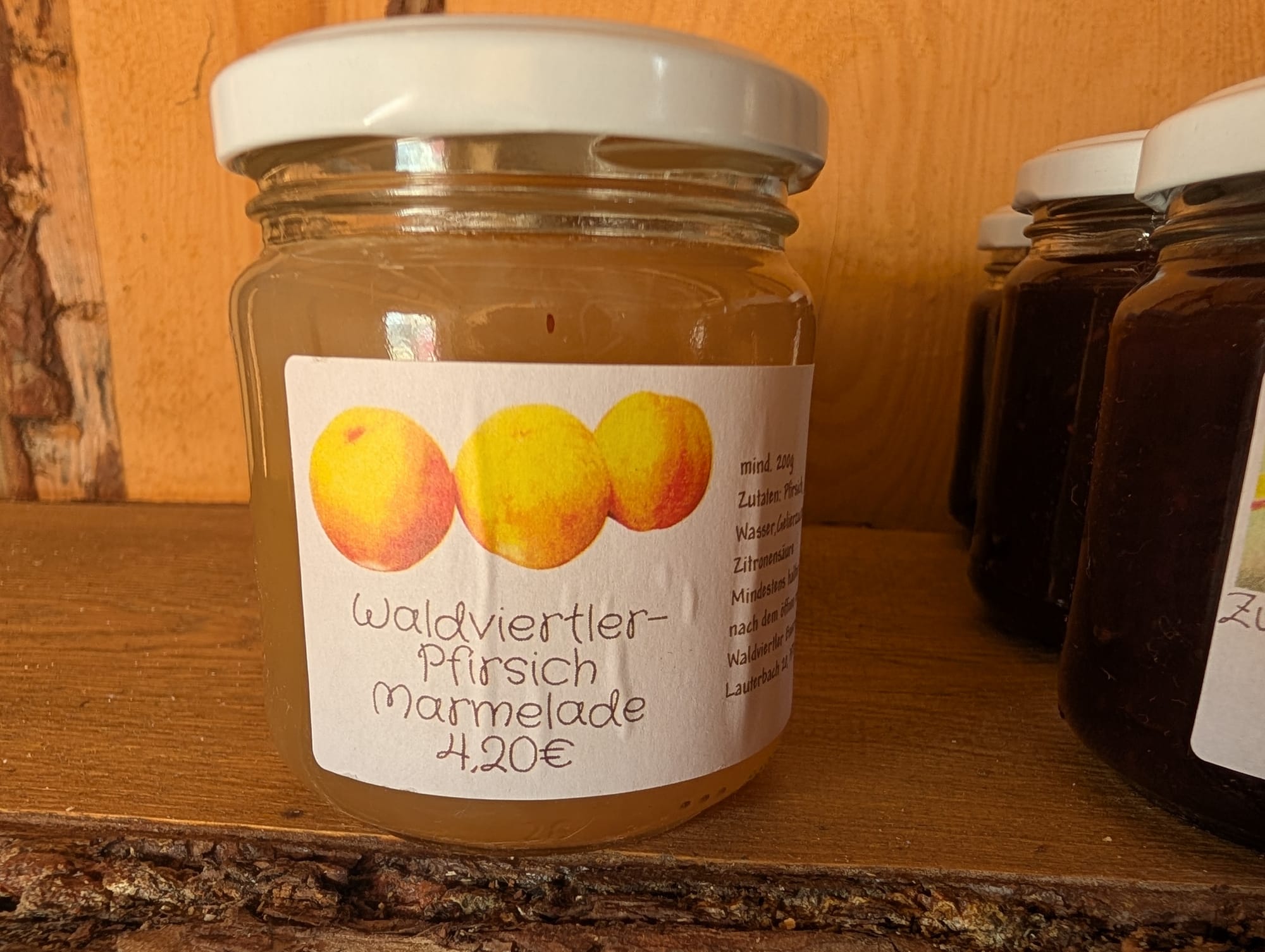 Pfirsichmarmelade
