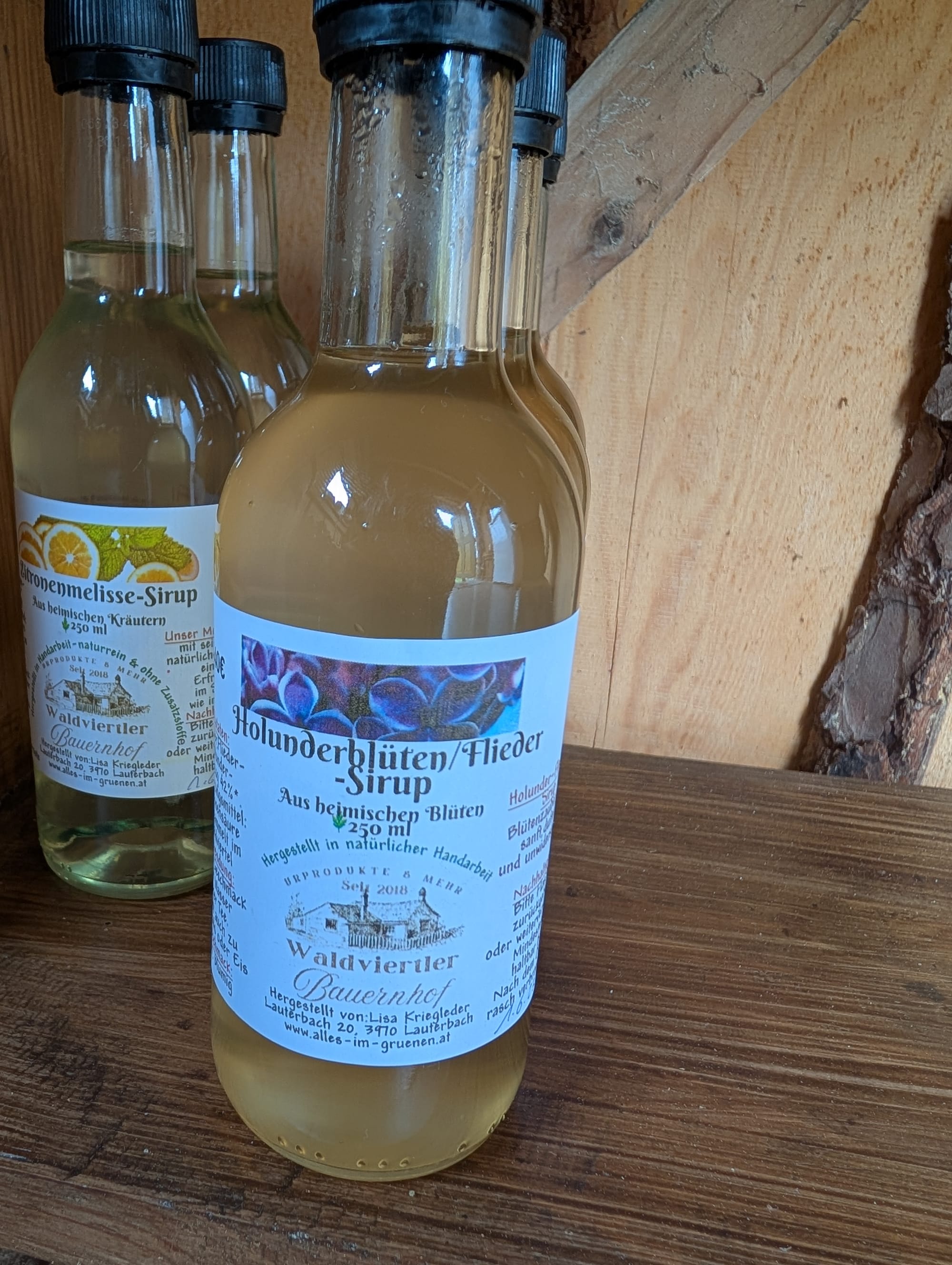 Holunder-Flieder-Sirup