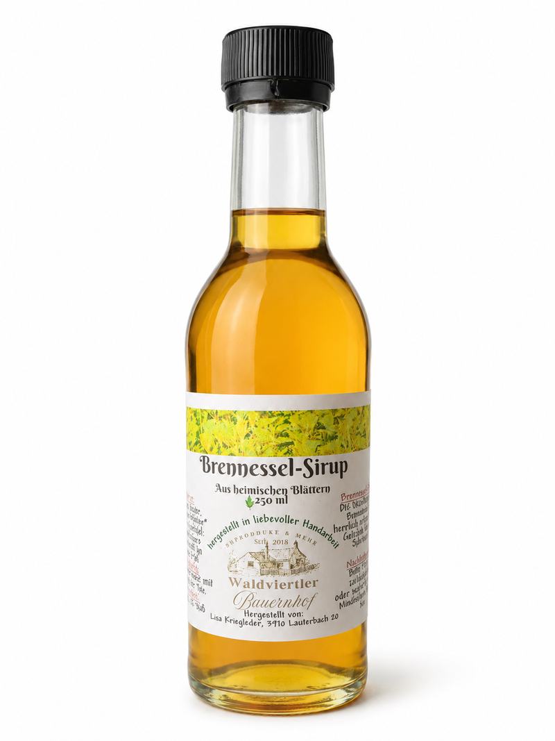 Brennessel-Sirup