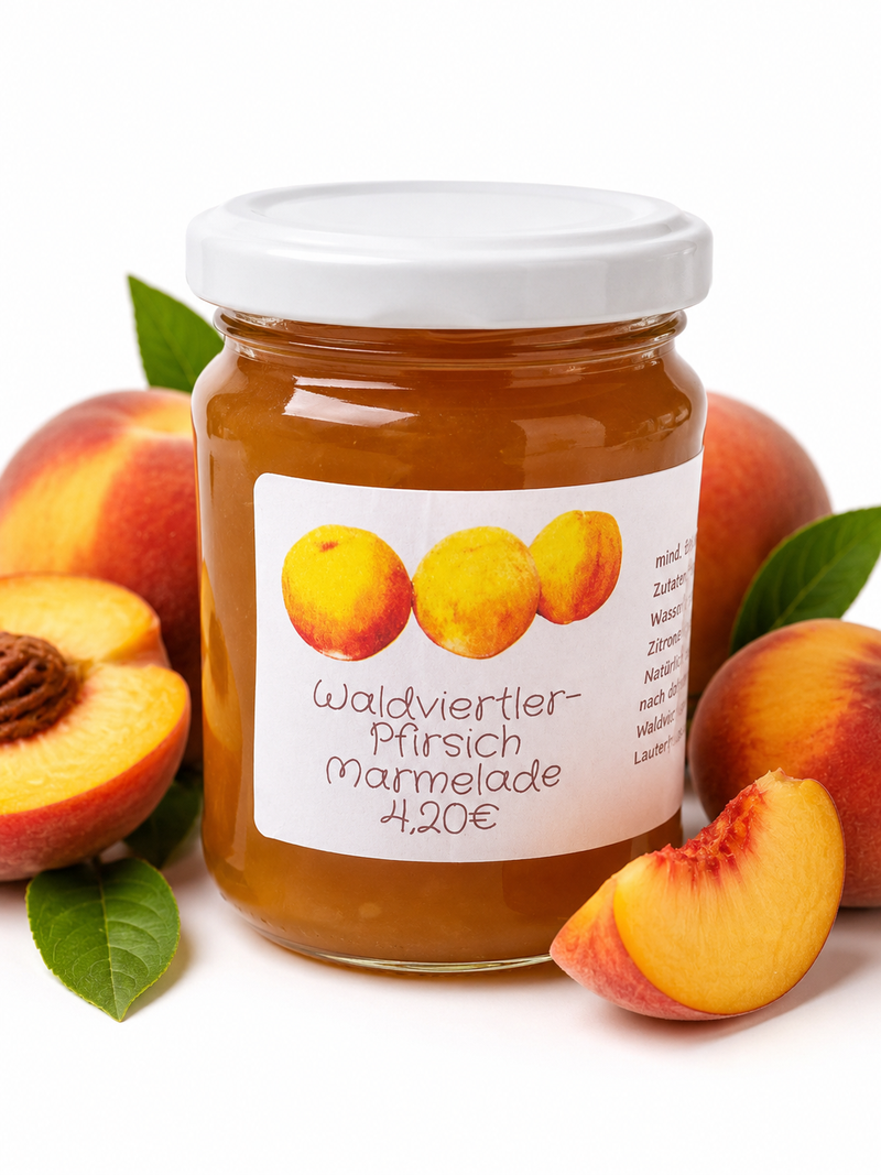 Pfirsichmarmelade